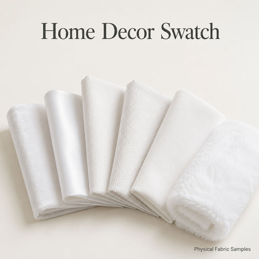 Home Decor Fabric Swatch  Pillow & Blanket Fabrics | Physical fabric samples only. No finished product included