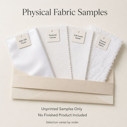 Home Decor Fabric Swatch  Pillow & Blanket Fabrics | Physical fabric samples only. No finished product included